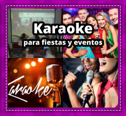 KARAOKE PARA FIESTAS en San Francisco Solano - KARAOKE en San Francisco Solano